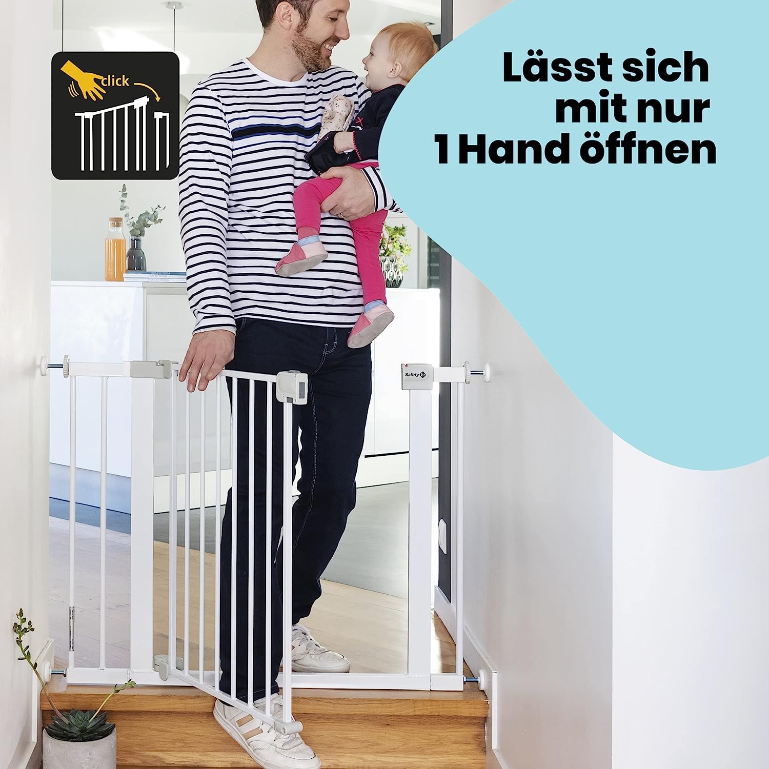 Safety 1st Auto Close Stair Gate részletes nézet