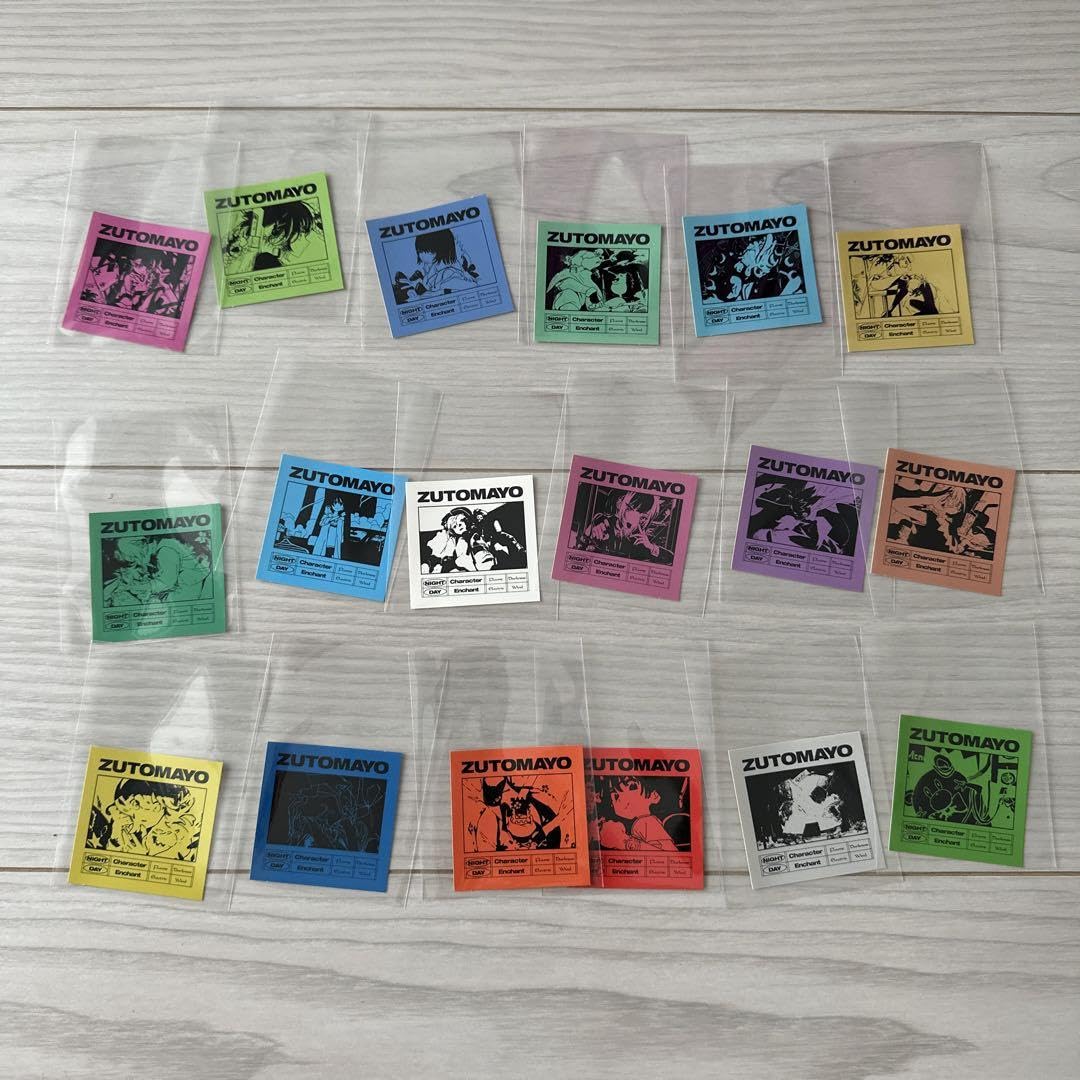Amazon.co.jp: ずとまよ カード ステッカー ホビー グッズ : おもちゃ