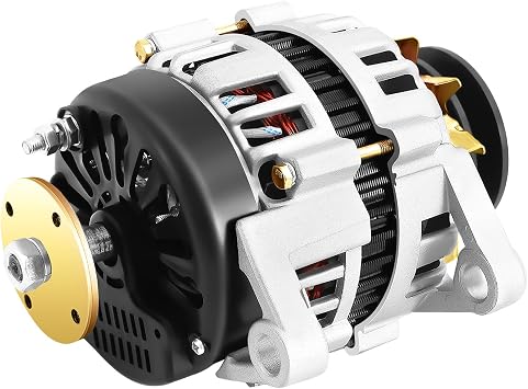 2000W 12-14V Permanent Magnet Generator, 4500RPM Brushless Pure Copper Generator Motor Dual-wheel Agricultural DC Machine for Tricycles, Quadricycles, and Tractors