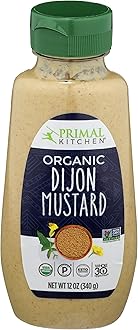 Primal Kitchen Mustard Dijon Org 12 OZ