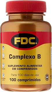 FDC Complexo B - 100 comprimidos, FDC VITAMINAS