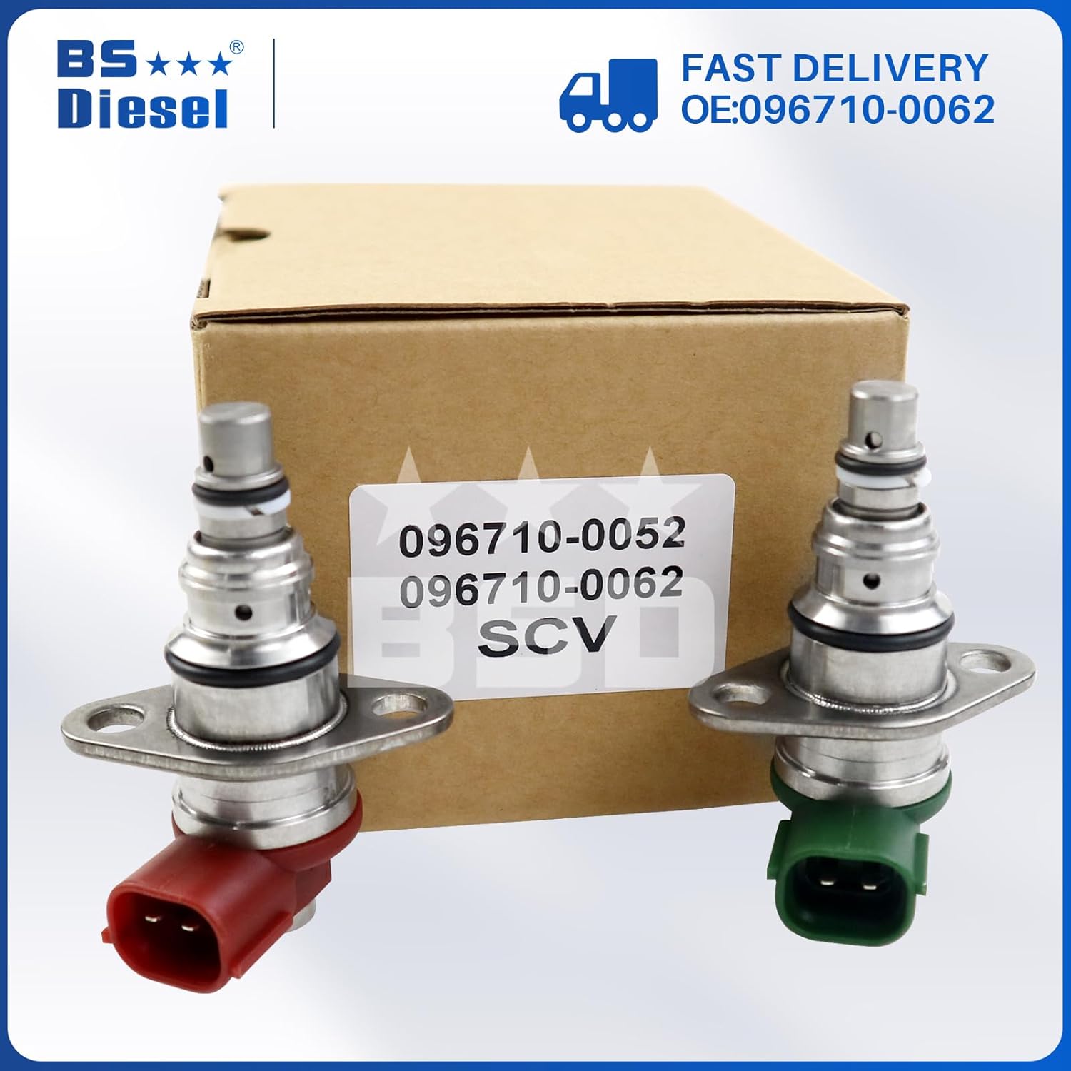096710-0052 & 096710-0062 Suction Control SCV Valve for Diesel injection Fuel Pump 097300-0010, 097300-0016, 097300-0017, 097300-0018, 097300-0019