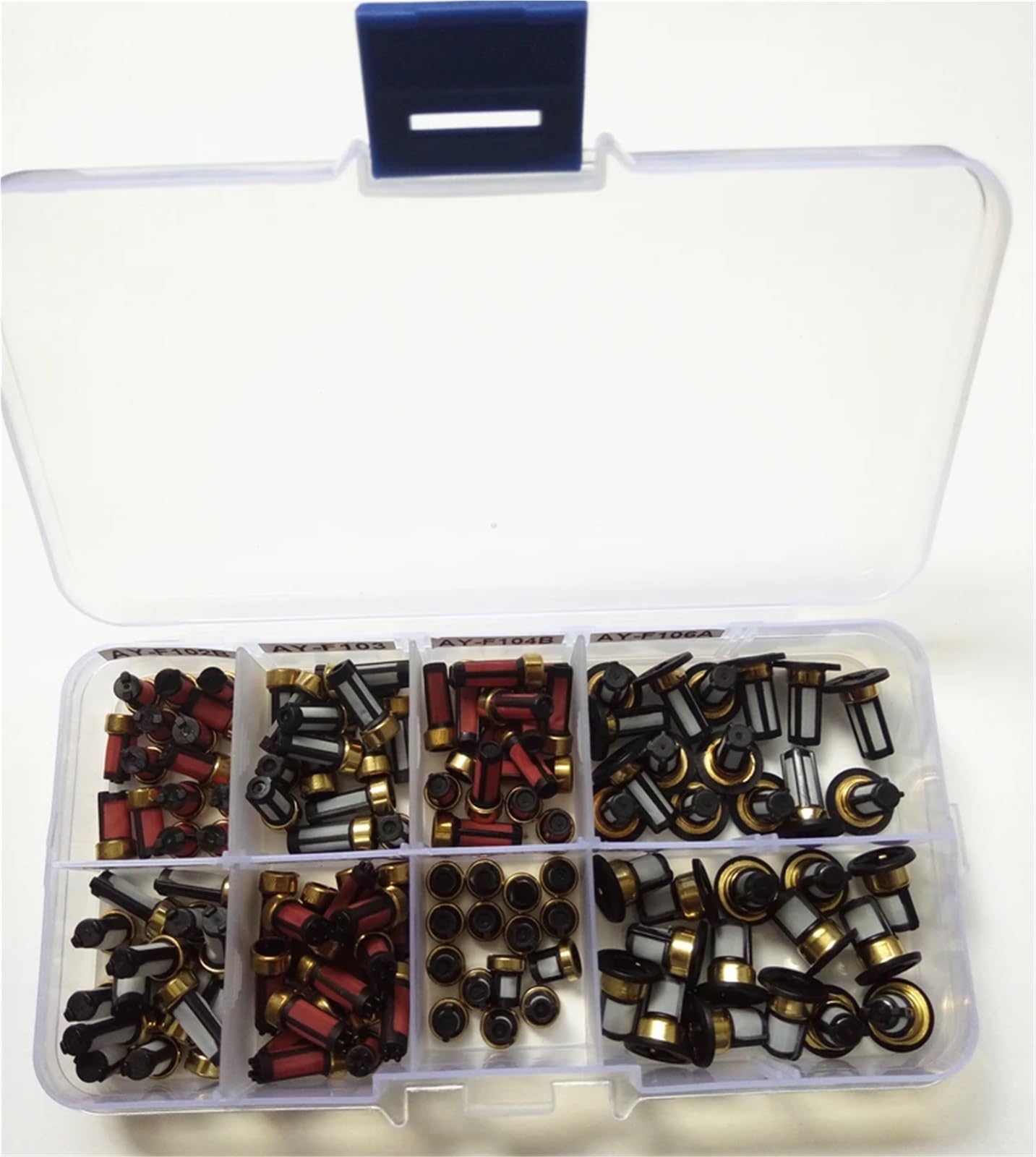 Fuel Injector 120 sztuk mikrofiltrów do wtrysku paliwa Filtr wtryskiwacza paliwa