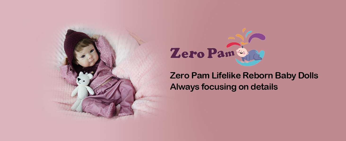Zero Pam 19 Inch Sleeping Reborn Dolls Realistic Doll Newborn Girl - View #10