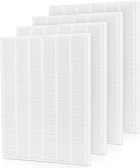 5500-2 Air Purifier Filter Replacement For Winix, 116130 Replacement Filter H Compatible with Winix 5500-2 and AM80 Air Purifier, 4 Pack HEPA Filter Only
