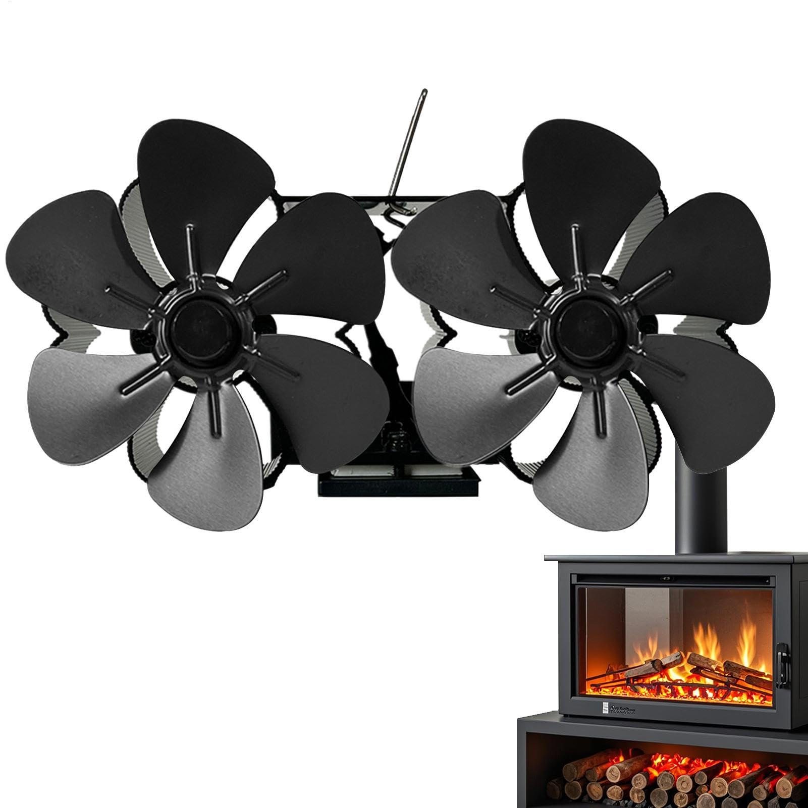 Ventilatore Termoelettrico Per Stufa A Legna Protezione Da Surriscaldamento