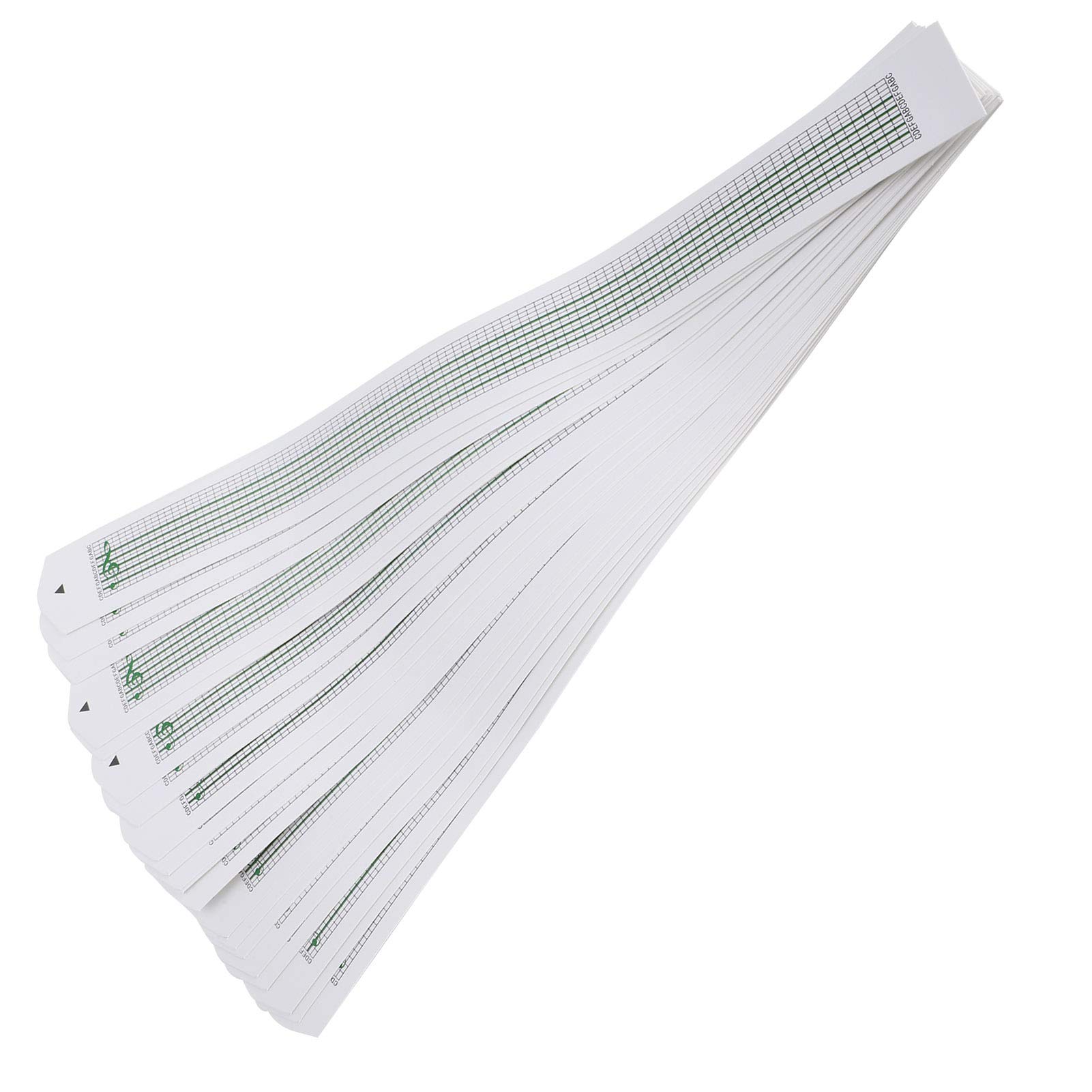 30 Fogli 15 Note Strisce Vuote di Carillon Fai da Te Spartiti Musicali a Manovella in Bianco Spartiti Perforati Nastro Musicale Amanti Del Mestiere Musicisti Regali