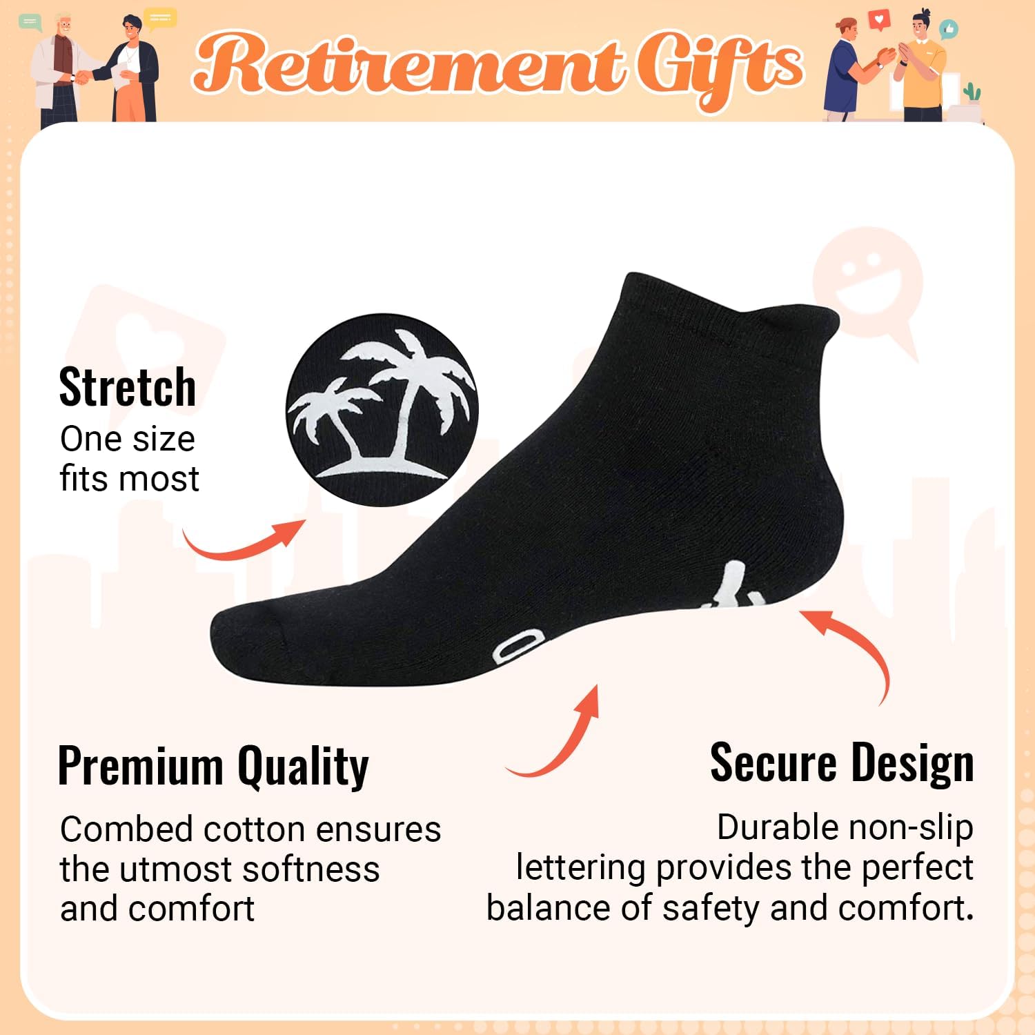 HAPPYPOP Funny Socks for Women Men - Silly Fart Socks, Sarcastic Gifts - Image 5