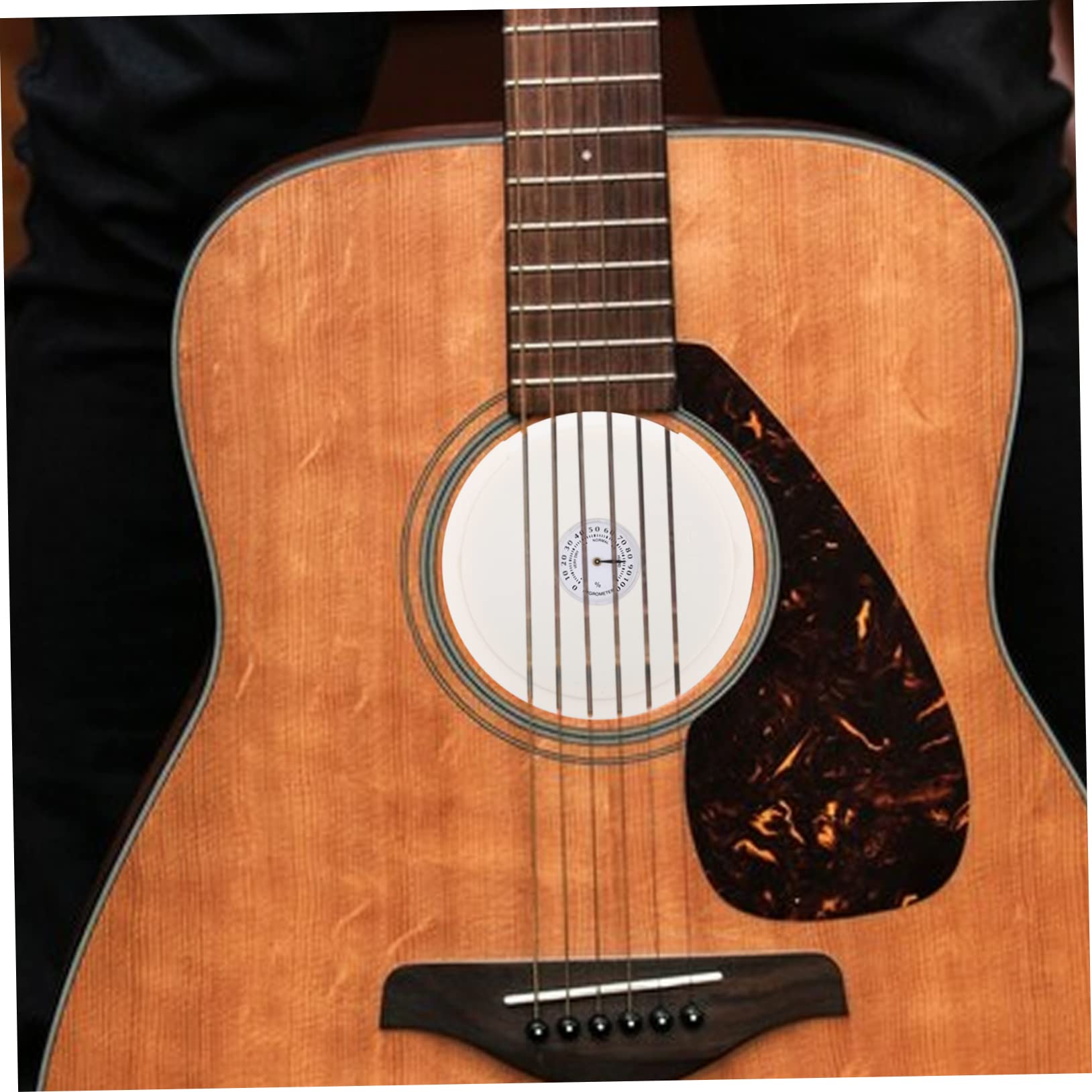 ibasenice 4piezas Humidificador De Guitarra Con Higrómetro Kit De Cuidado Para Guitarras Acústicas Protección y Mantenimiento Del Sonido Fácil Instalación El Orificio De Sonido