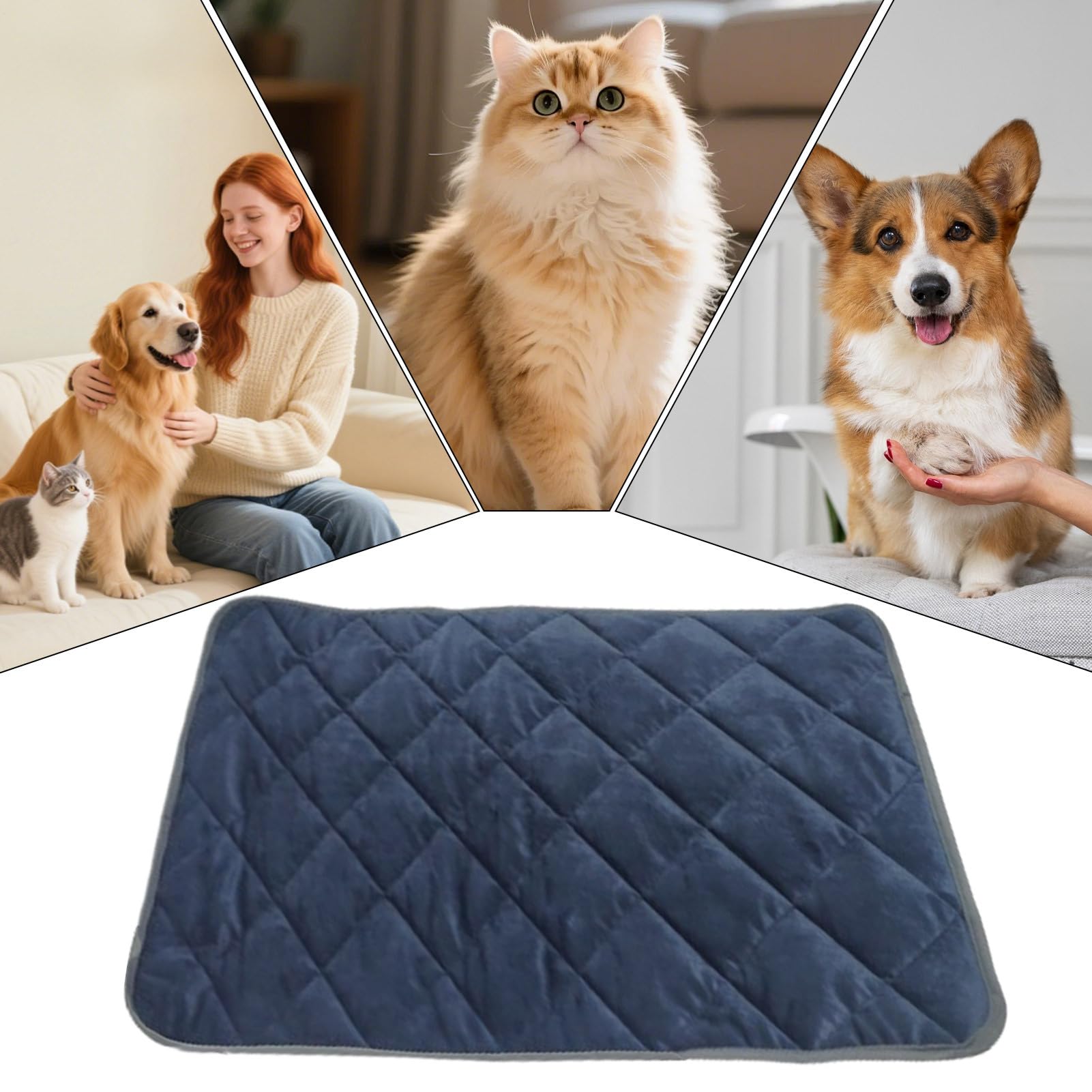 Katzen Wärmematte Wärmespendendes Weiches Warmes Bett