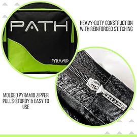 Pyramid Path Pro Deluxe Single Tote - Black/Lime Green