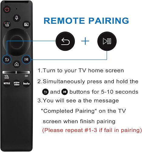 Miniatura 4 de BN59-01312A Reemplazo universal de control de voz remoto apto para casi Samsung LCD LED QLED 4K 8K UHD Crystal Frame HDR Curvo Smart TV Q60 Q70 Q80