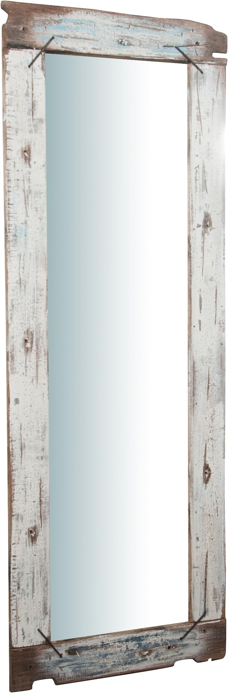 Specchio Da Terra E Parete Lungo Biscottini – Cornice In Legno L65,5xP3,5xH180,5 Cm – Made In Italy