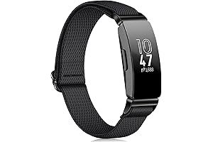 Fitbit Inspire HR Band: Fintie Woven Nylon Adjustable Band