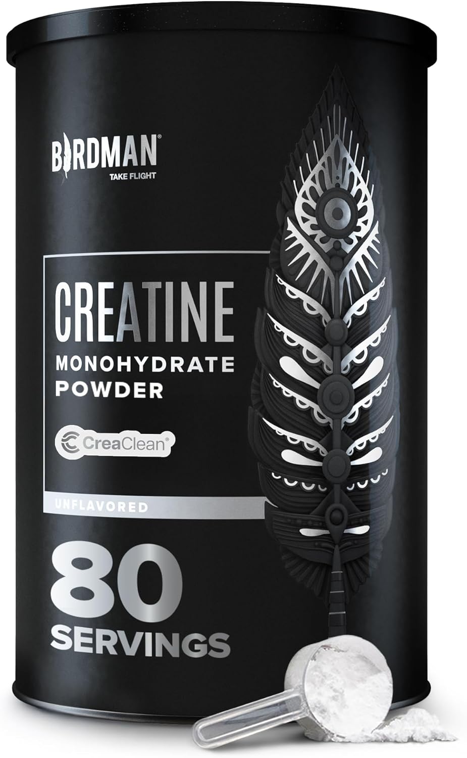 BIRDMAN Micronized Creatine Monohydrate Powder, Muscle Recov...