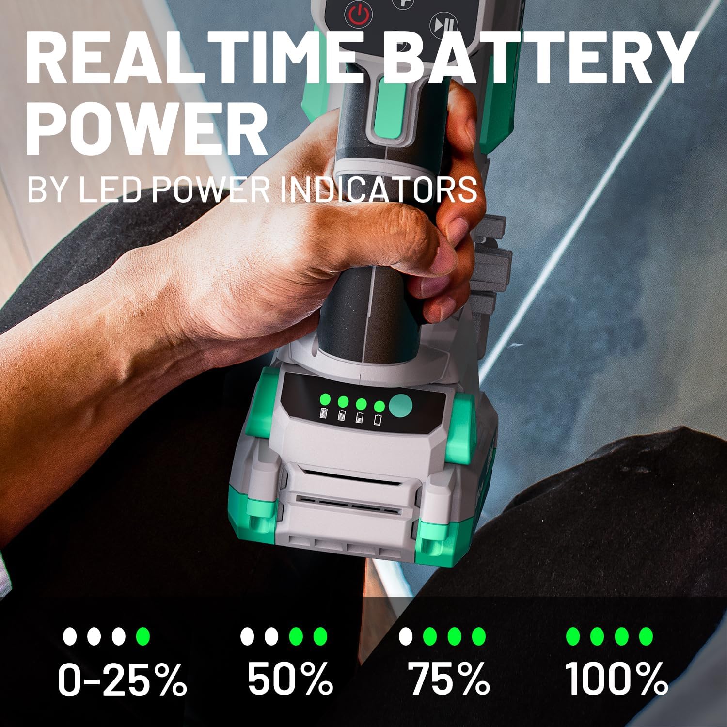 LiTHELi 20V 2.0AH Lithium Ion Battery Pack,Only Fit 20V Power Tools
