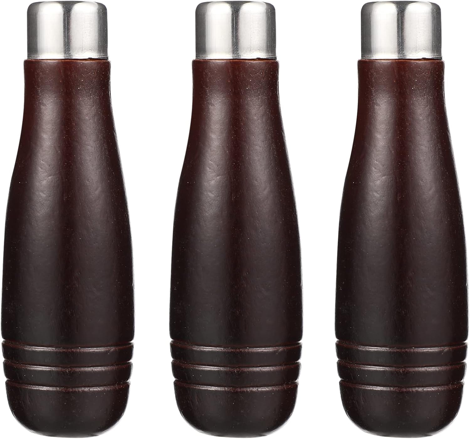 DOITOOL 30pcs Wooden Grip Handles File for Rasp and Files Easy to Install Comfortable Ergonomic Design for Woodworking and Machinists