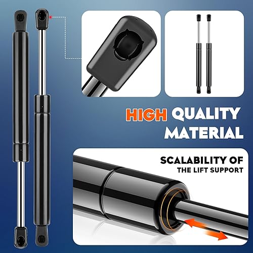 Miniatura 4 de Generic Soporte de elevación del maletero trasero 6430 para Volkswagen Jetta 2005-2010