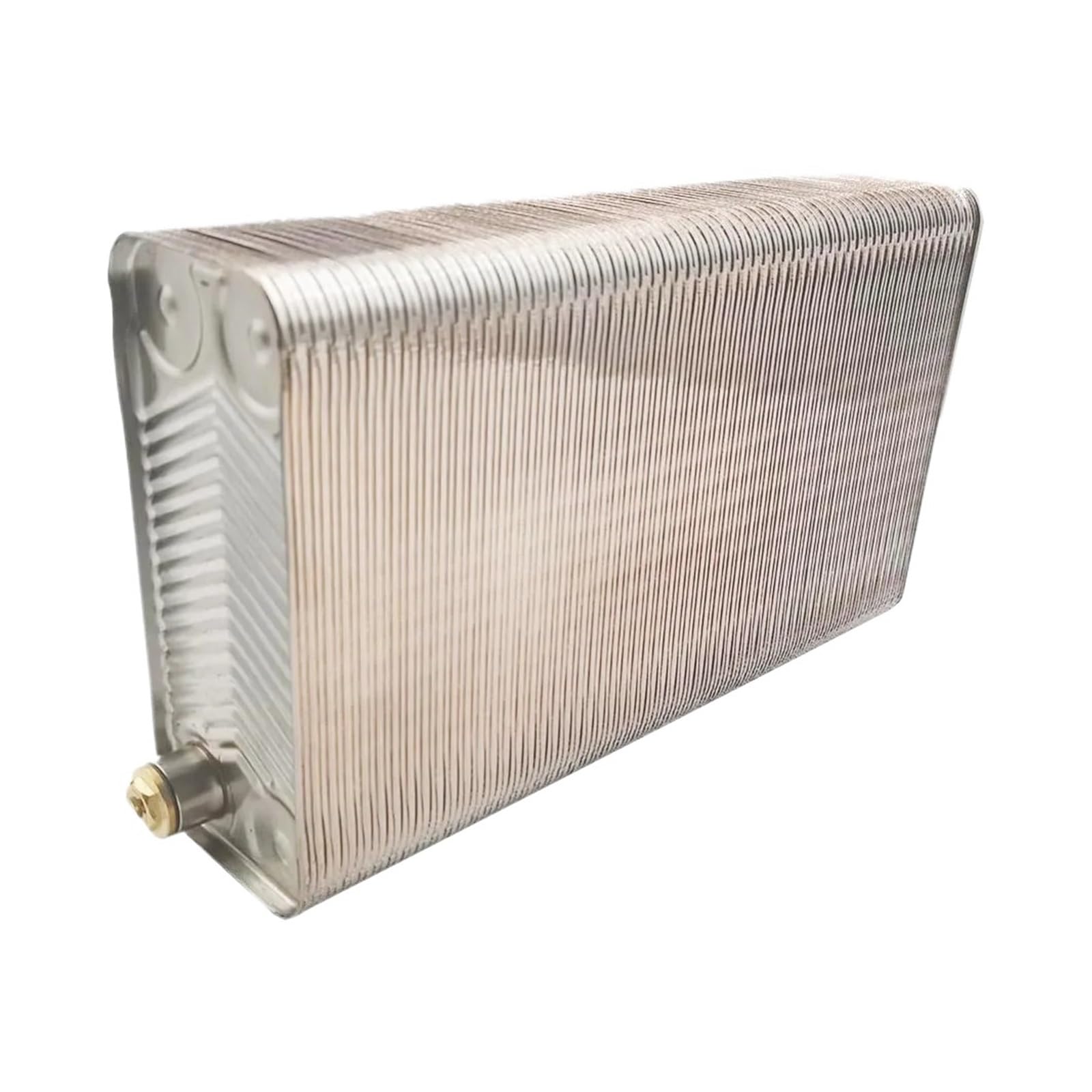 Scambiatore di calore 120 piastre in acciaio inox brasato tipo scaldabagno SUS304(Same Side 32mm)