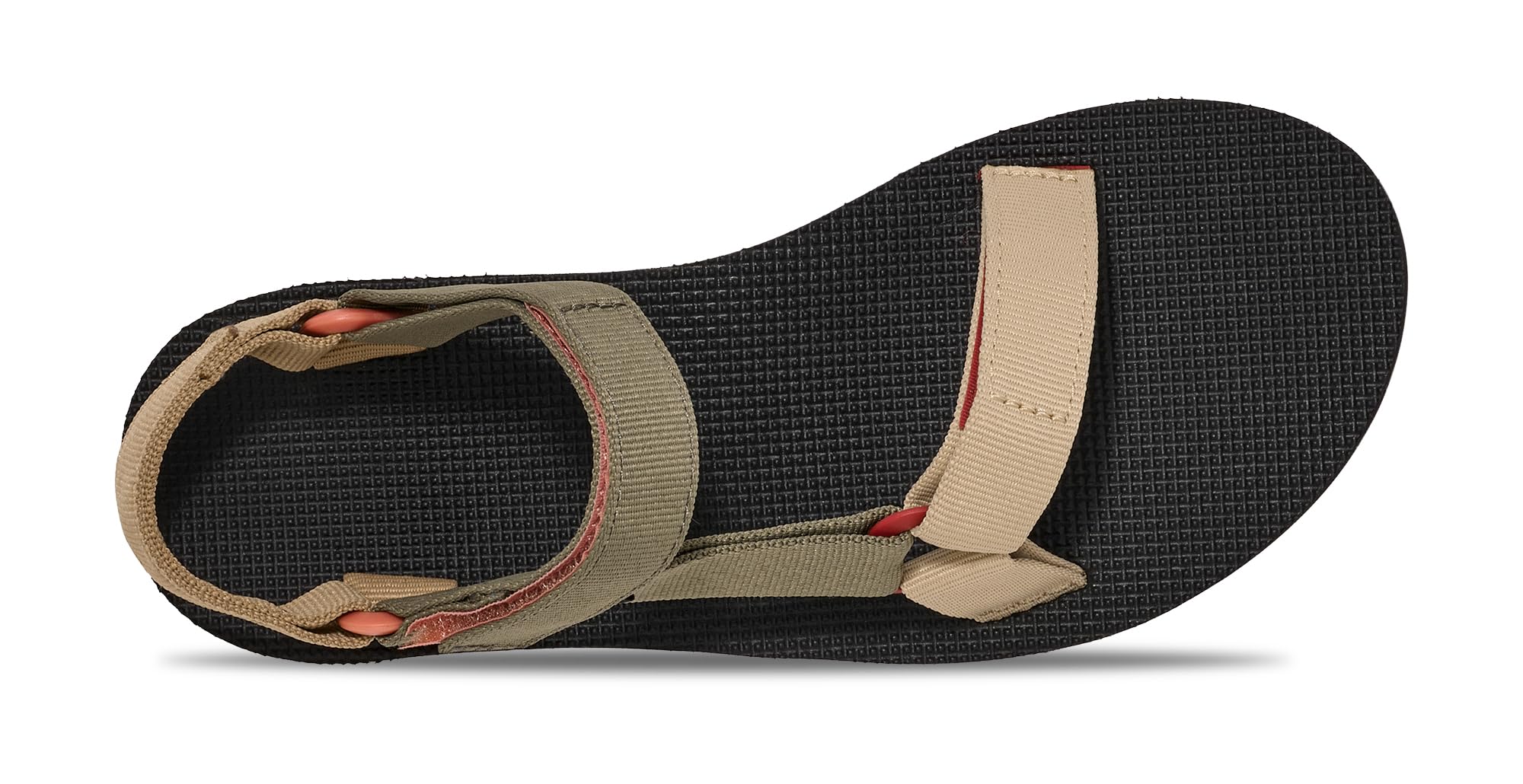 Teva Sandalia universal original para mujer, verde oliva quemado multicolor, 36