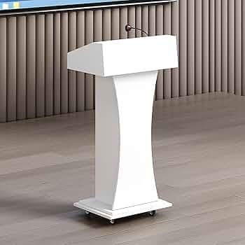 Amazon.co.jp: DEOPXF 演説台 演台 司会者台 キャスター付き スピーチ