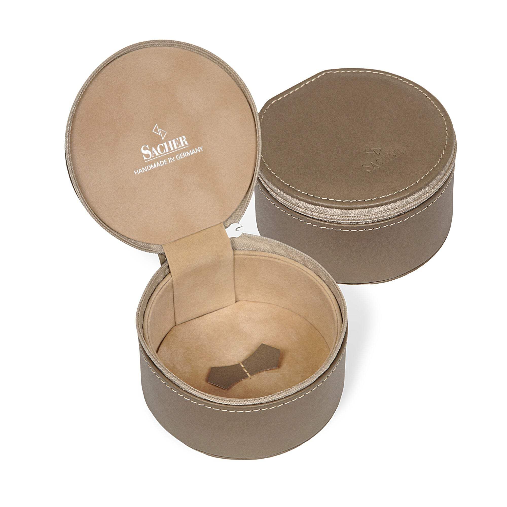 SACHER Schmuckbox Betsy nature/taupe (Leder)