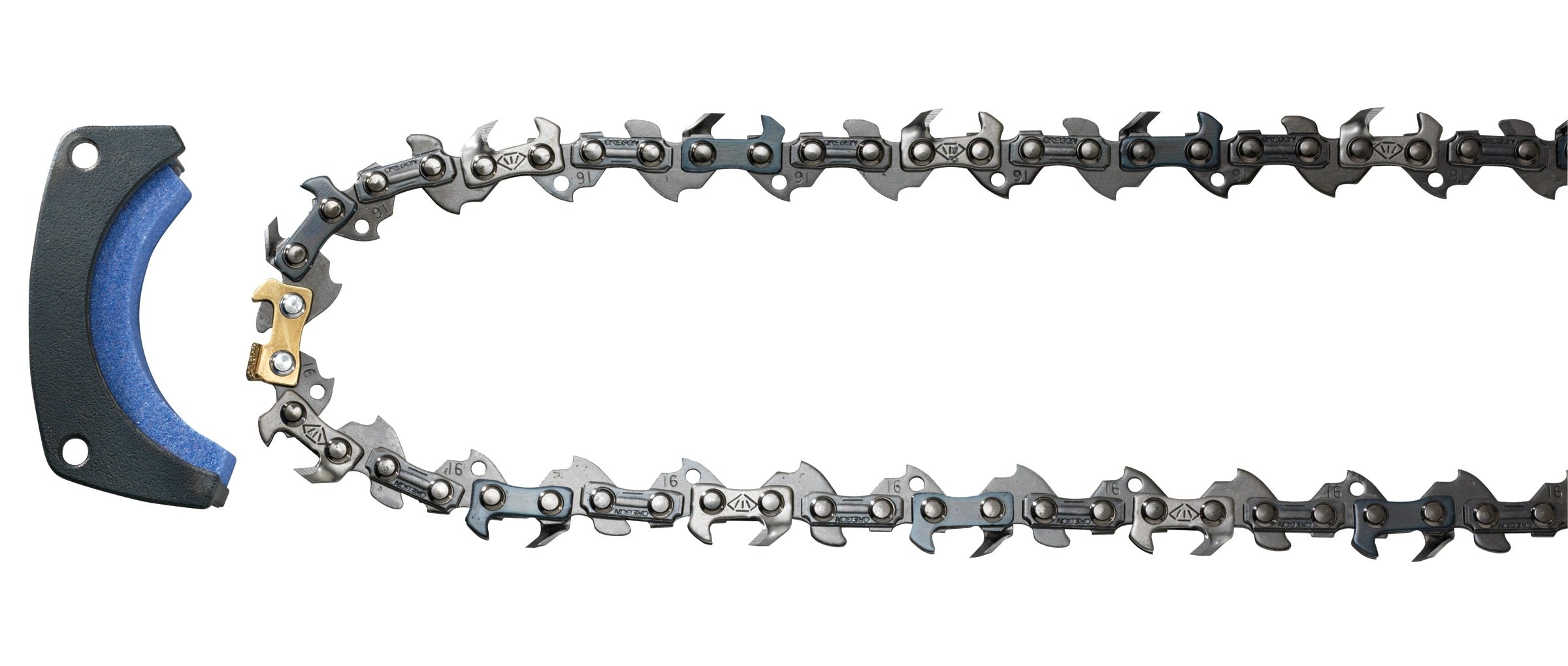 Oregon Powersharp Replacement Chainsaw Chain & Sharpening Stone 35Cm