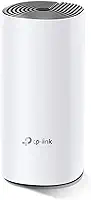 TP-Link Sistema de malha WiFi Deco E4 para toda a casa, sem costura e rápido (AC1200) para trabalho doméstico grande com Amazon Echo/Alexa, substituição de roteador e impulsionador de WiFi, controle