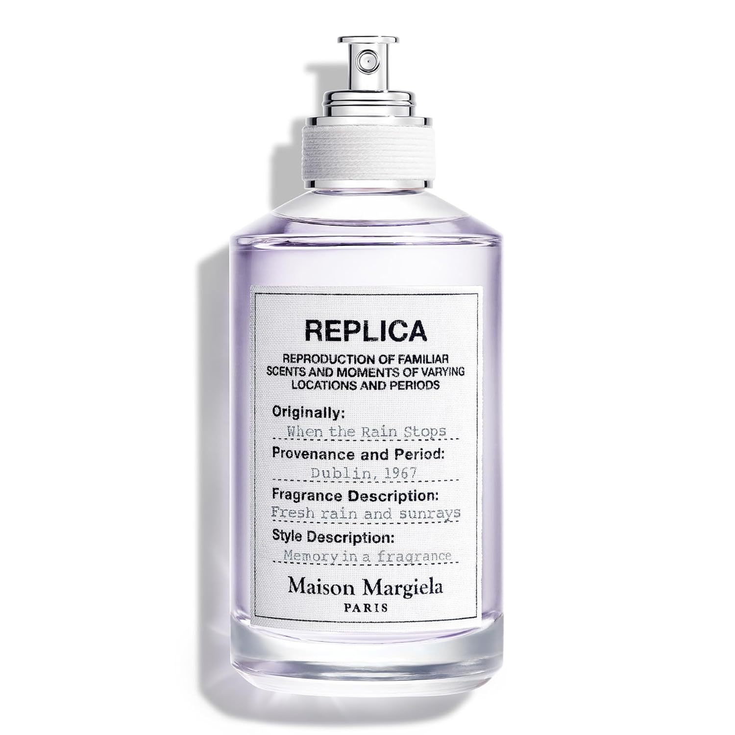 Maison Margiela - Replica - When the Rain Stops Eau de Toilette - Fresh Fragrance - With Acquatic Accord, Isparta Rose Petal & Patchouli