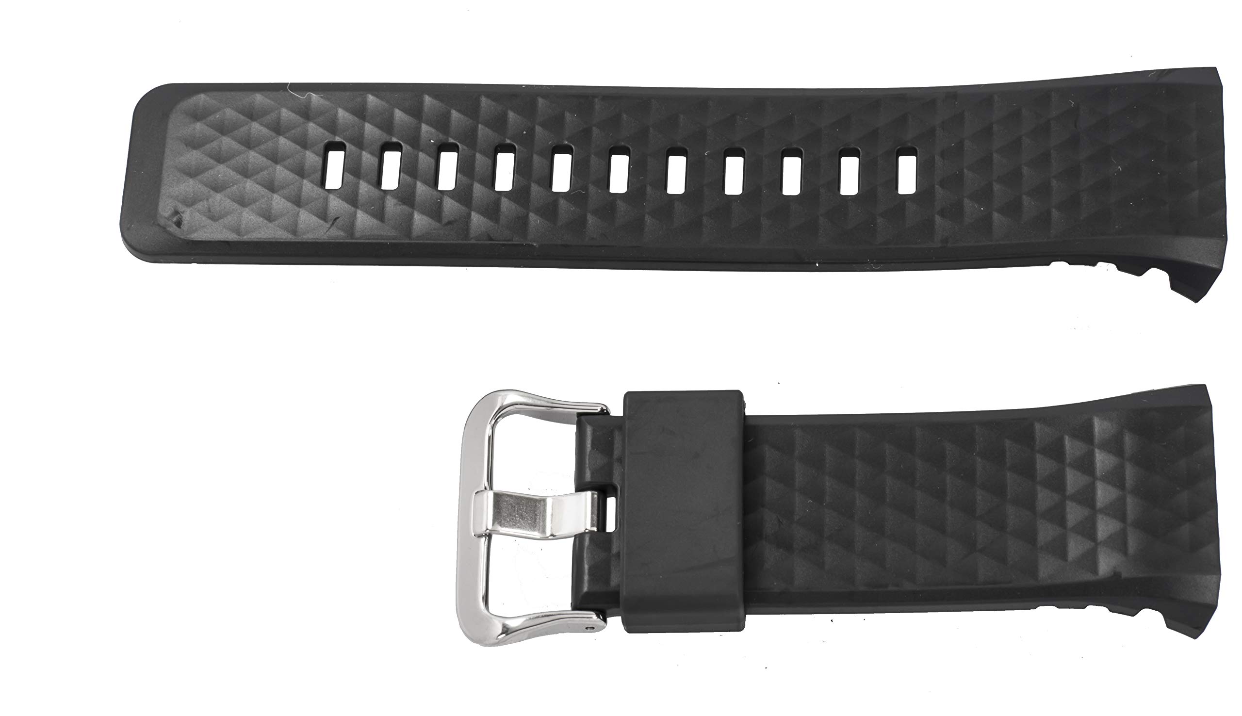 Casio 10545781 Genuine Factory Black Waveceptor Replacement Band WSD-F20