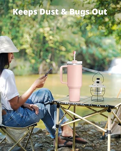 Miniatura 6 de Funda de popote ajustable para Stanley, Simple Modern, Yeti, Owala, Hydro Flask, Reduce, Hydrapeak, Meoky, Maars, Meoky, MaxBase, Beast, apta para