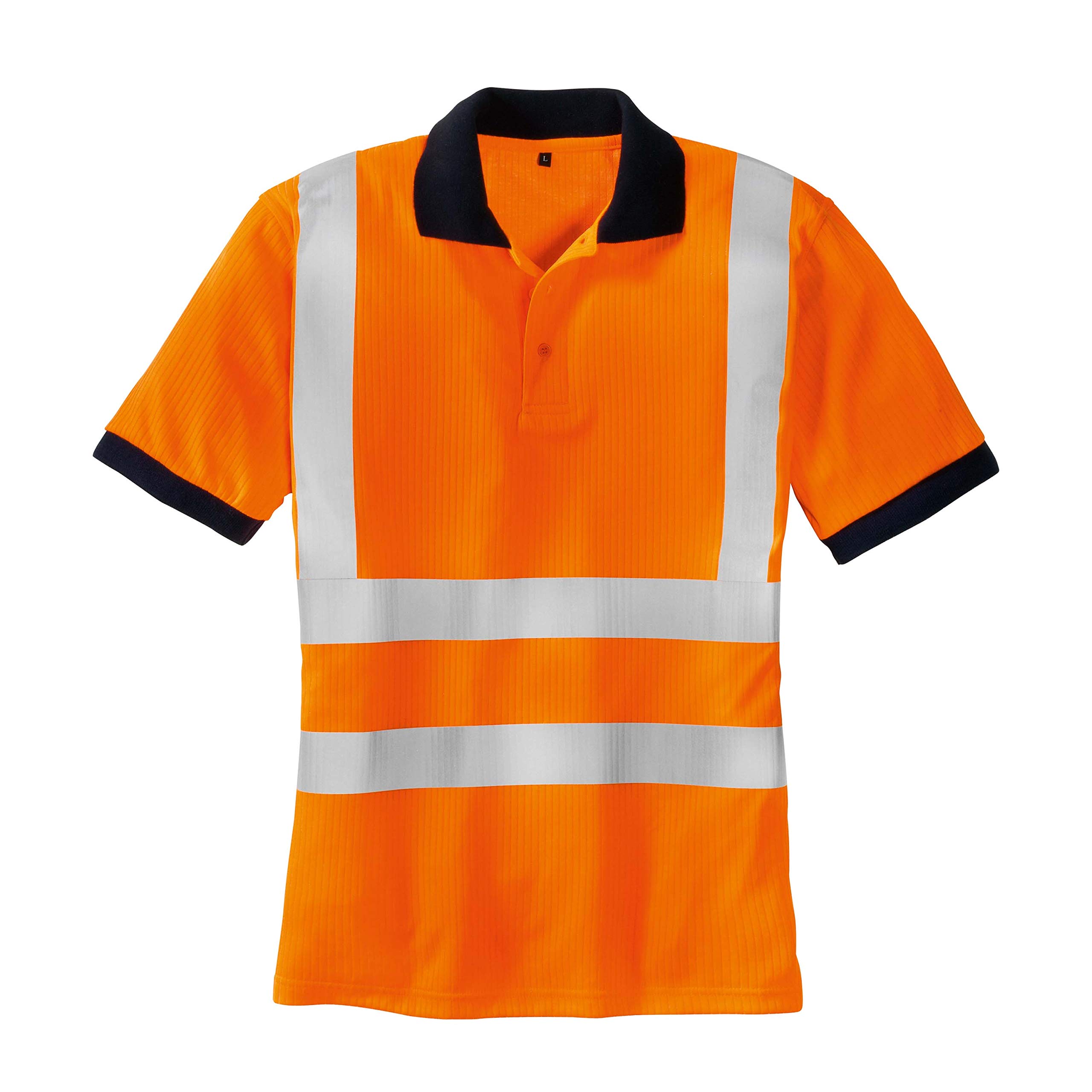 teXXor® Warnschutz Polo-Shirt SYLT, leuchtorange, Gr. L
