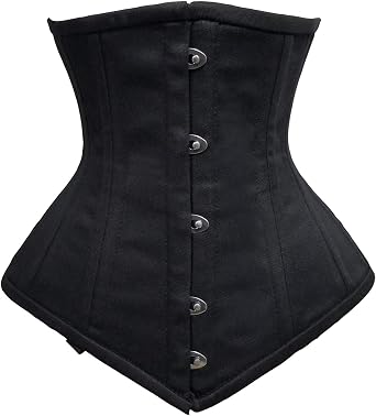 Heavy Duty 26 Double Steel Boned Waist Training Underbust Tight Shaper Corset #8344-S