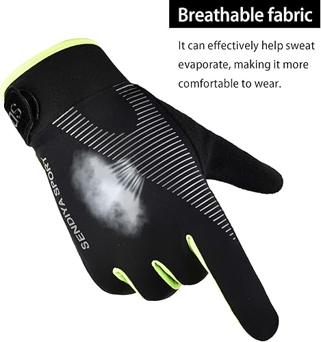 Miniatura 43 de YHT Guantes de entrenamiento, protección completa de la palma y agarre extra, guantes de gimnasio, pesca y esgrima para levantamiento de pesas,