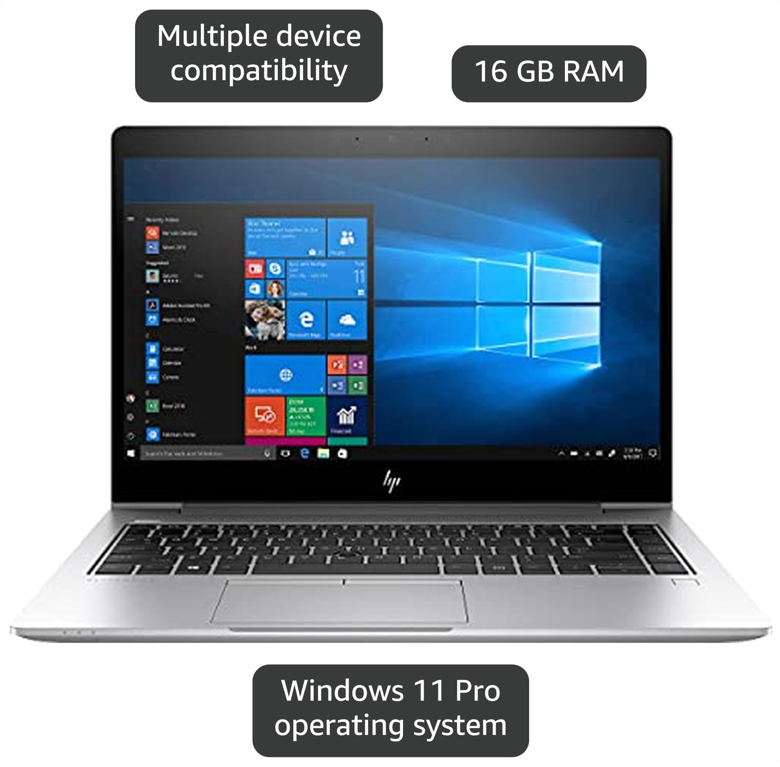 Amazon.com: HP Elitebook 840 G6 Laptop, Intel Core i7-8565U (1.8