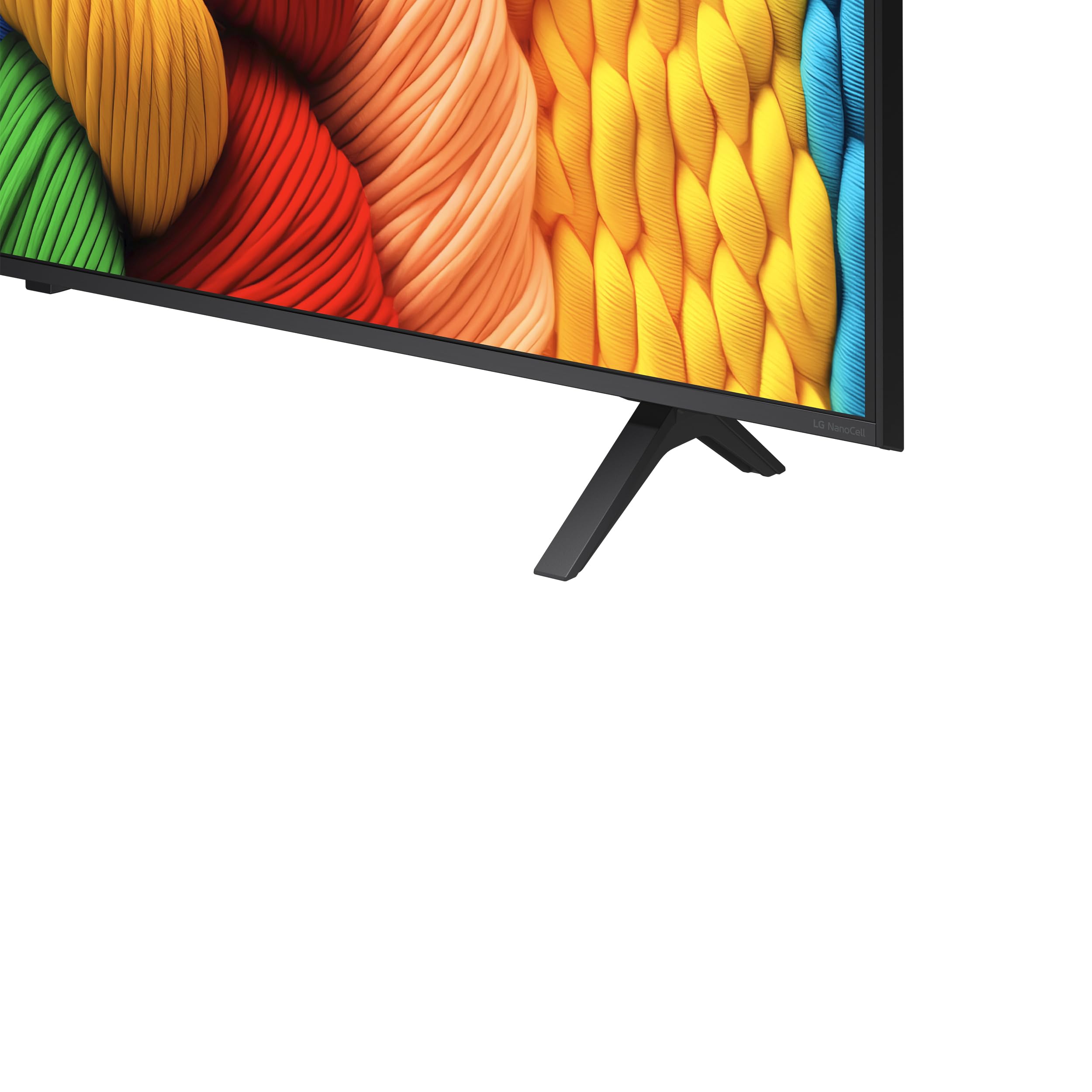 LG NanoCell AI NANO80 TV 55 pollici, Smart TV 4K, Processore α7 Gen8, Tecnologia NanoCell, webOS con AI e telecomando puntatore AI, Filmmaker mode, Gaming con VRR 4K@60Hz, 55NANO80A6B 2025