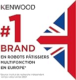 Kenwood Titanium Chef Patissier XL KWL90.034SI – Food Processor with Integrated Scales & 7 L Mixing Bowl with Heat Function, 1400 Watt, incl. 4 Piece Patisserie Set, Silver - 8