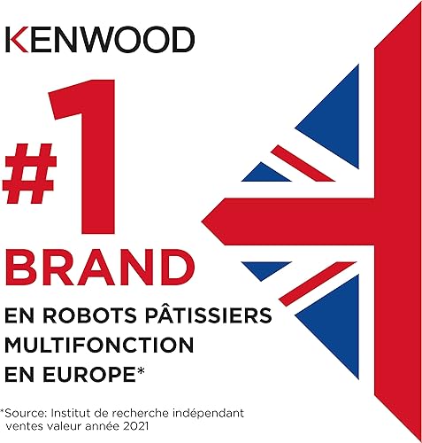 Kenwood Titanium Chef Patissier XL KWL90.034SI – Food Processor with Integrated Scales & 7 L Mixing Bowl with Heat Function, 1400 Watt, incl. 4 Piece Patisserie Set, Silver - 8
