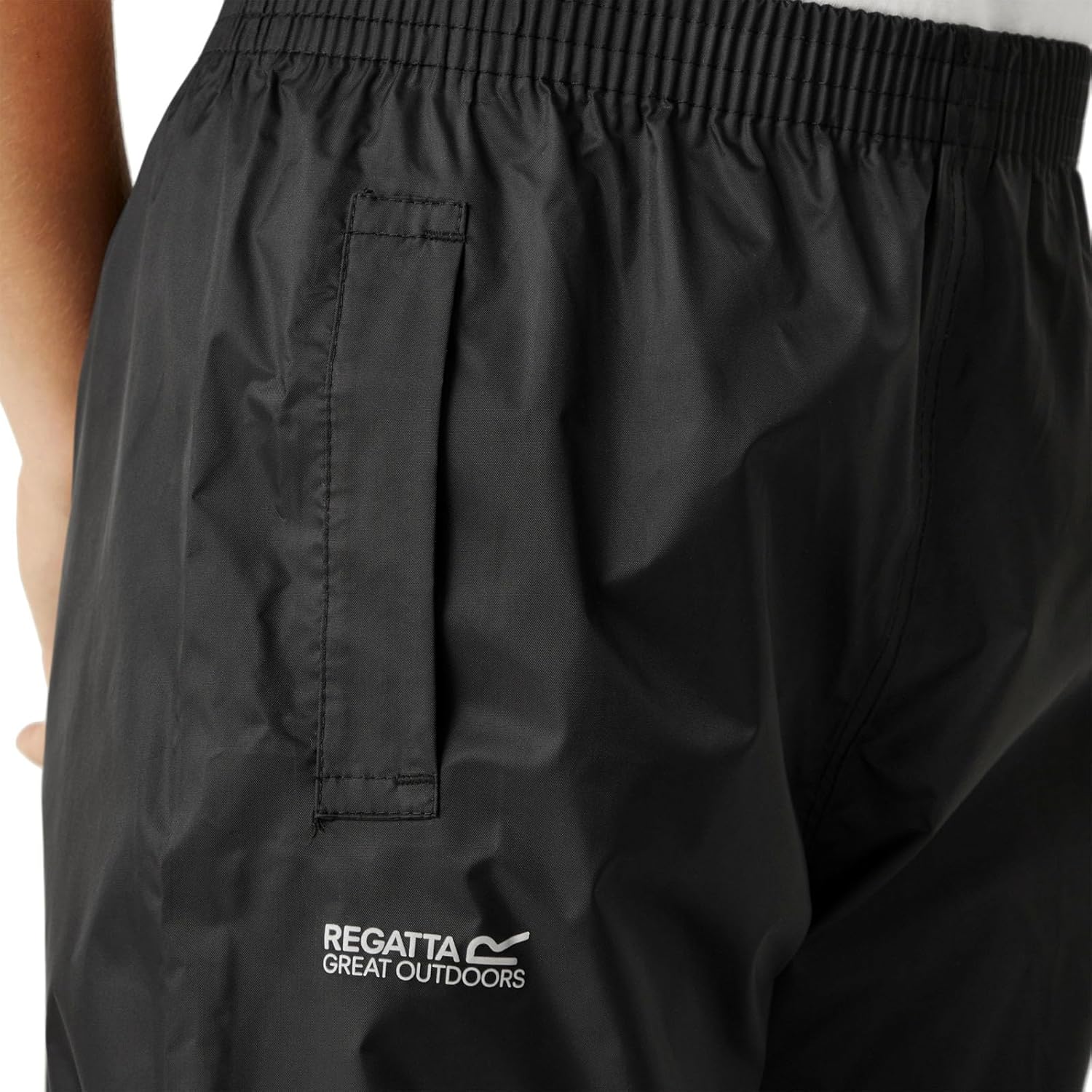 Regatta Kids Pack-It Overtrousers Black 13