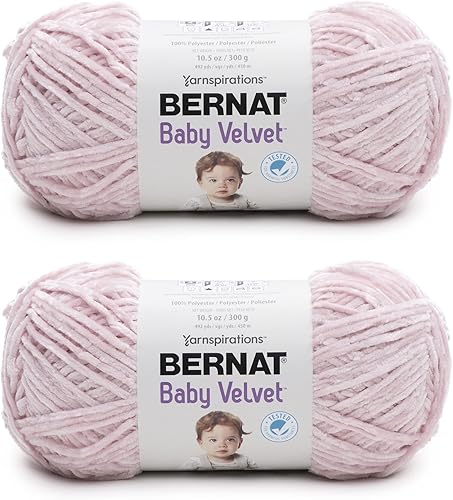 Miniatura 31 de Bernat Hilo de terciopelo Blackbird – Paquete de 2 unidades de 10.5 onzas – Poliéster – 5 voluminosos – 315 yardas – Tejido/ganchillo