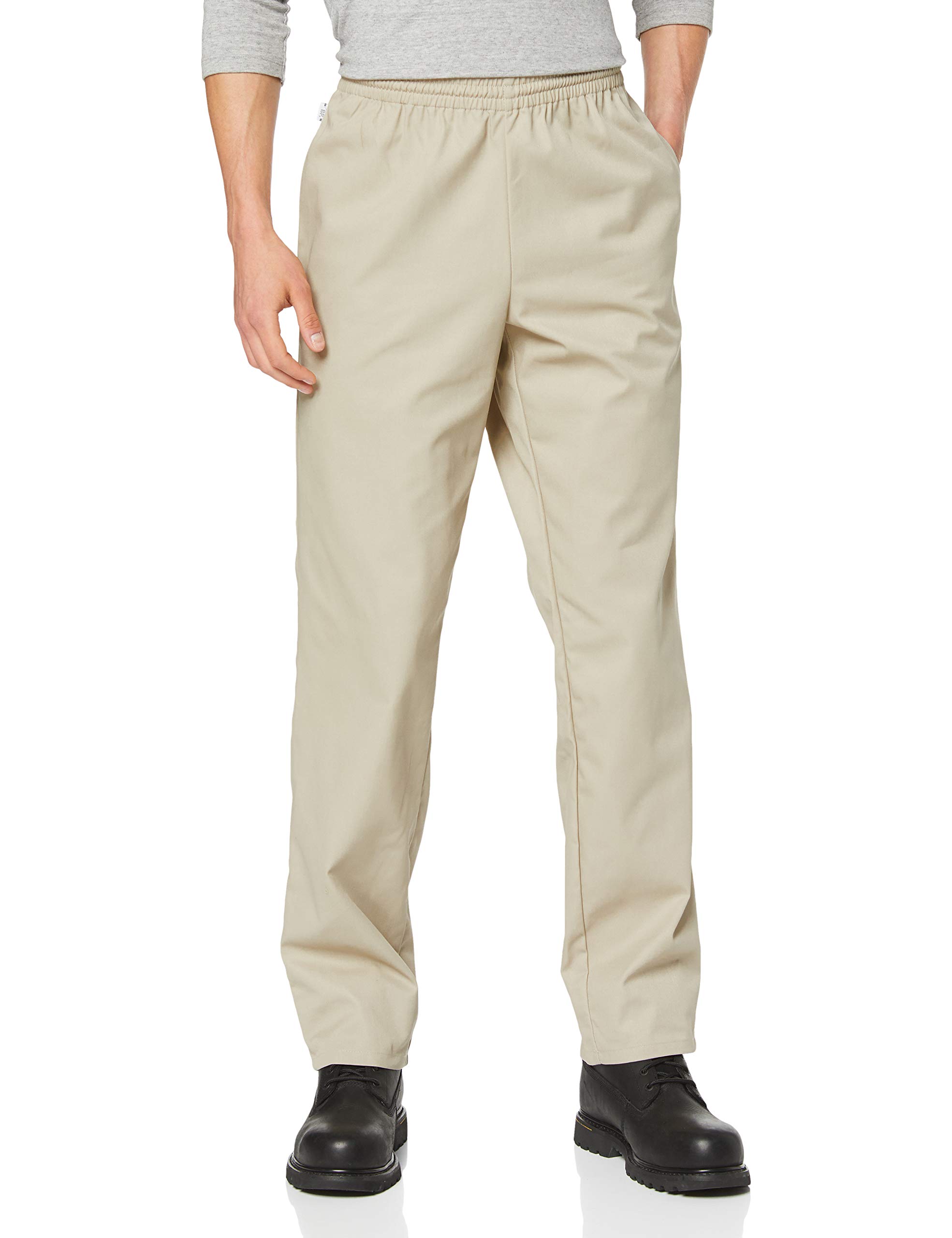BP 1645-400-47/Ll, Unisex trousers, with elasticated waist 215,00 g/m², fabric blend, Color ecru, Size Ll