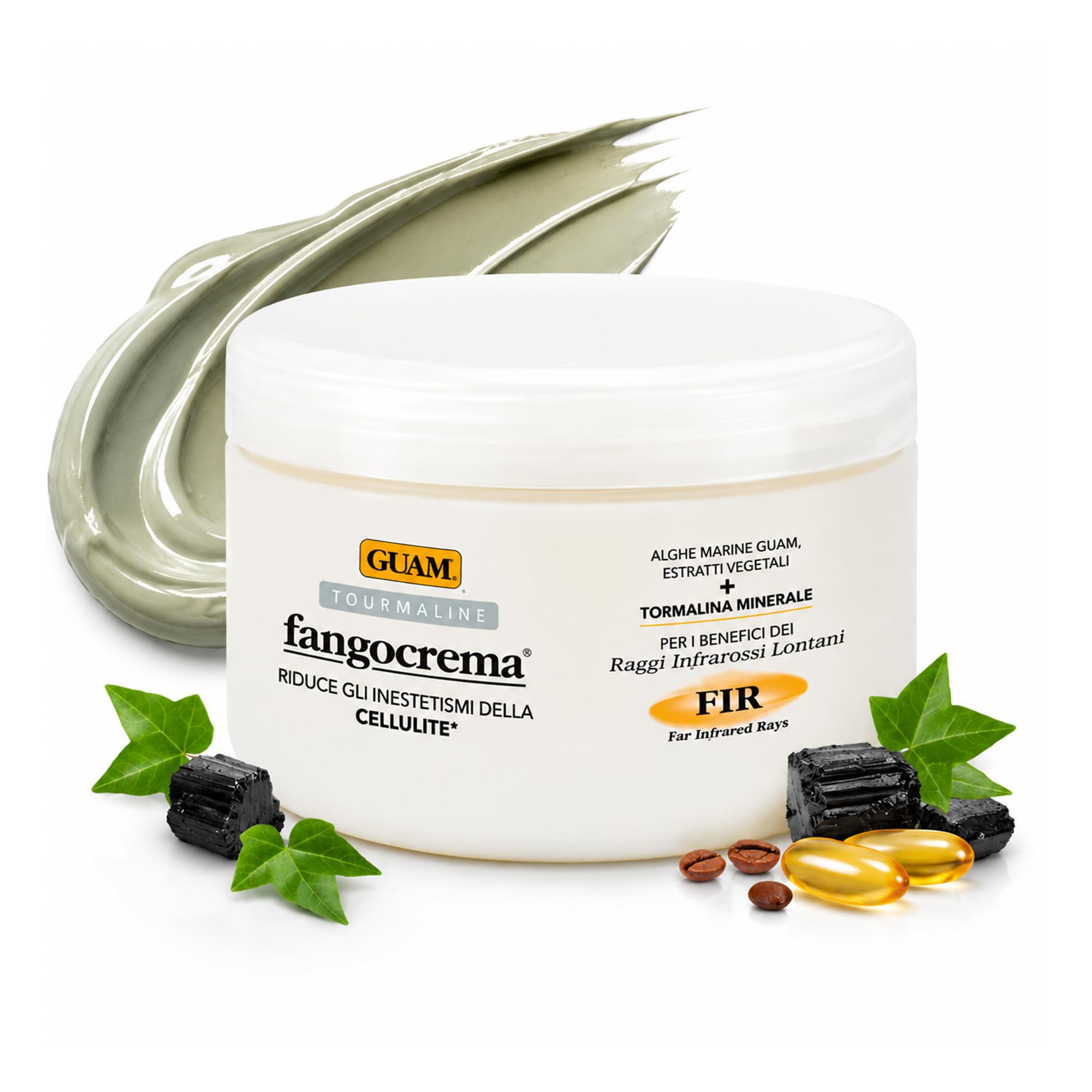 Amazon.com : GUAM Fangocrema Anti-Cellulite Cream – Seaweed