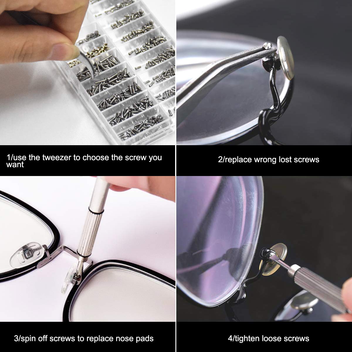 Fil De Réparation Pour Lunettes - Cordelette Nylon Transparente Pour Remplacer Les Branches Cassées