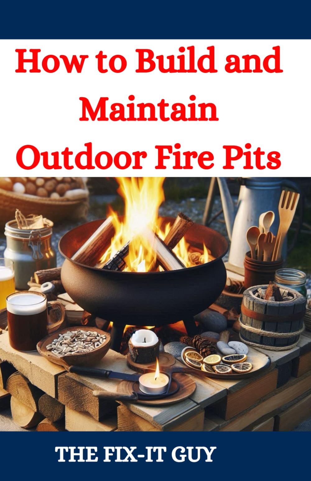 How to Build and Maintain Outdoor Fire Pits: A DIY Guide to Backyard Fire Features with Design, Construction, Safety, and Enjoyment for All Seasons (The Fixers Handbook)