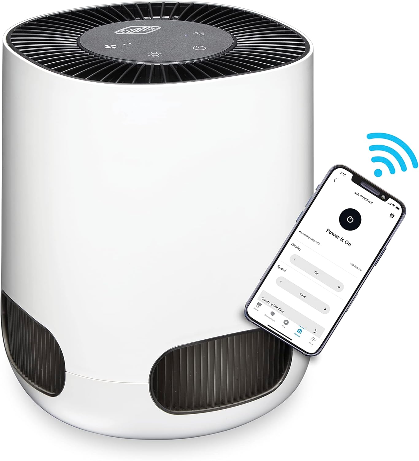 Clorox Smart Air Purifiers for Home and Replacement Filter