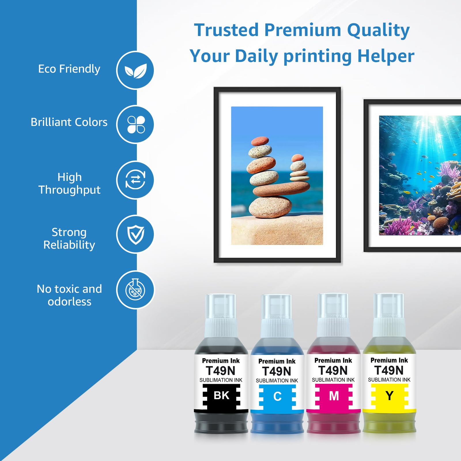 Epson Surecolor SC-F100/SC-F500 UltraChrome DS gele inkt T49N400 (140ml Epson Surecolor SC-F100/SC-F500 UltraChrome DS gele inkt T49N400 (140ml