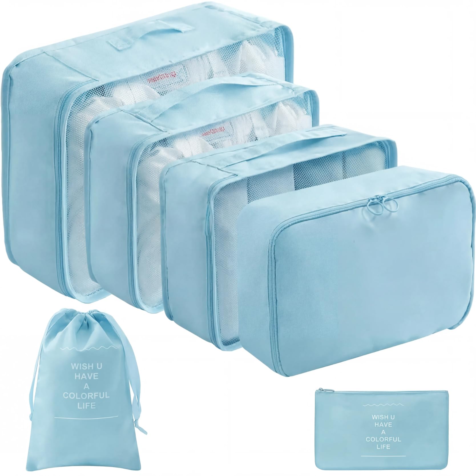 Light Blue / 6 set