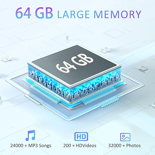 Miniatura 5 de redbeat Teléfonos celulares Android 14 desbloqueados D5 8 núcleos 1.6GHz procesador 6.52 pulgadas IPS, 5000mAh, 6GB RAM 64GB ROM expandible 1TB,