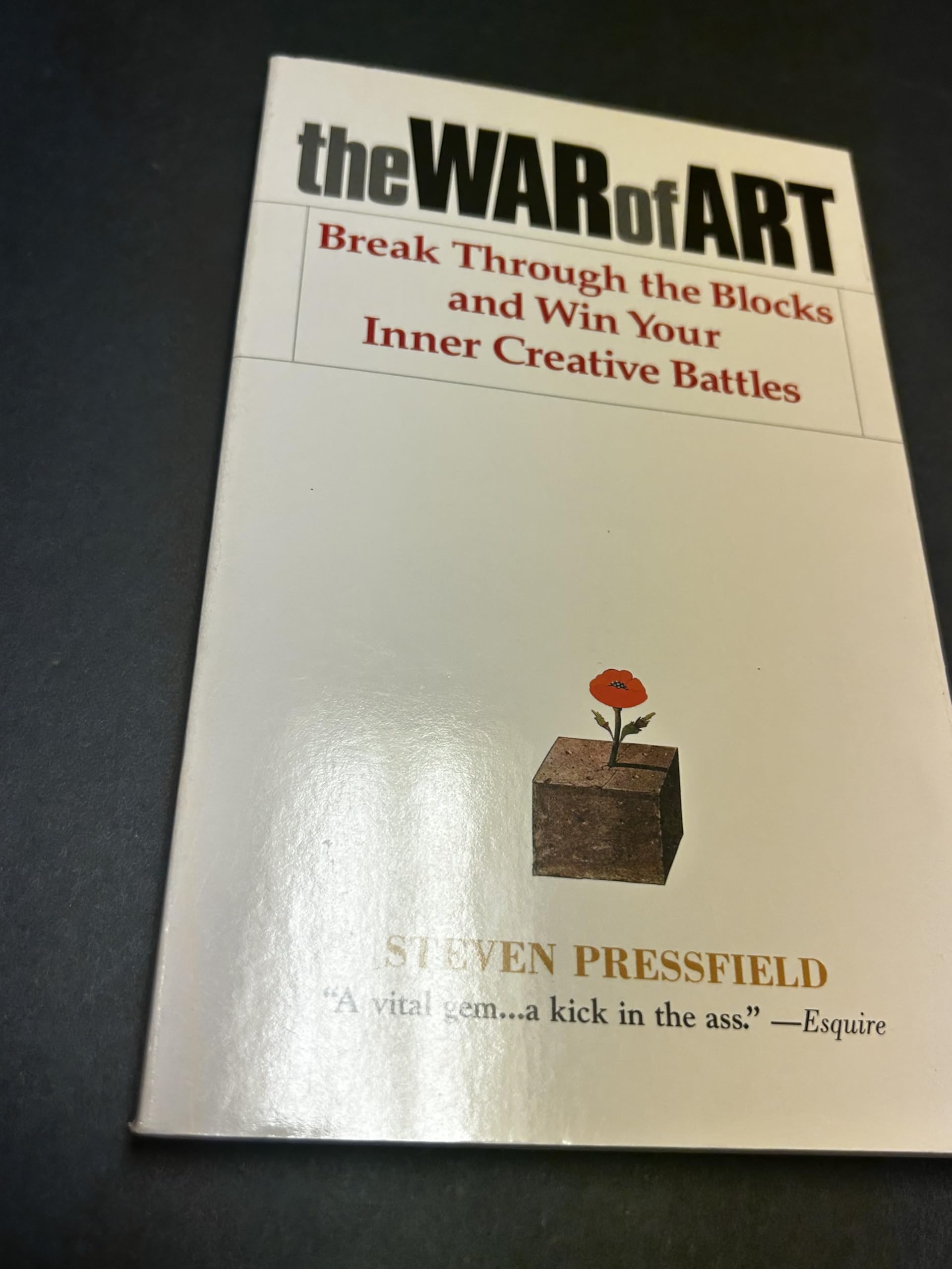The War of Art: Break Through the Blocks and Win Your Inner Creative Battles cover