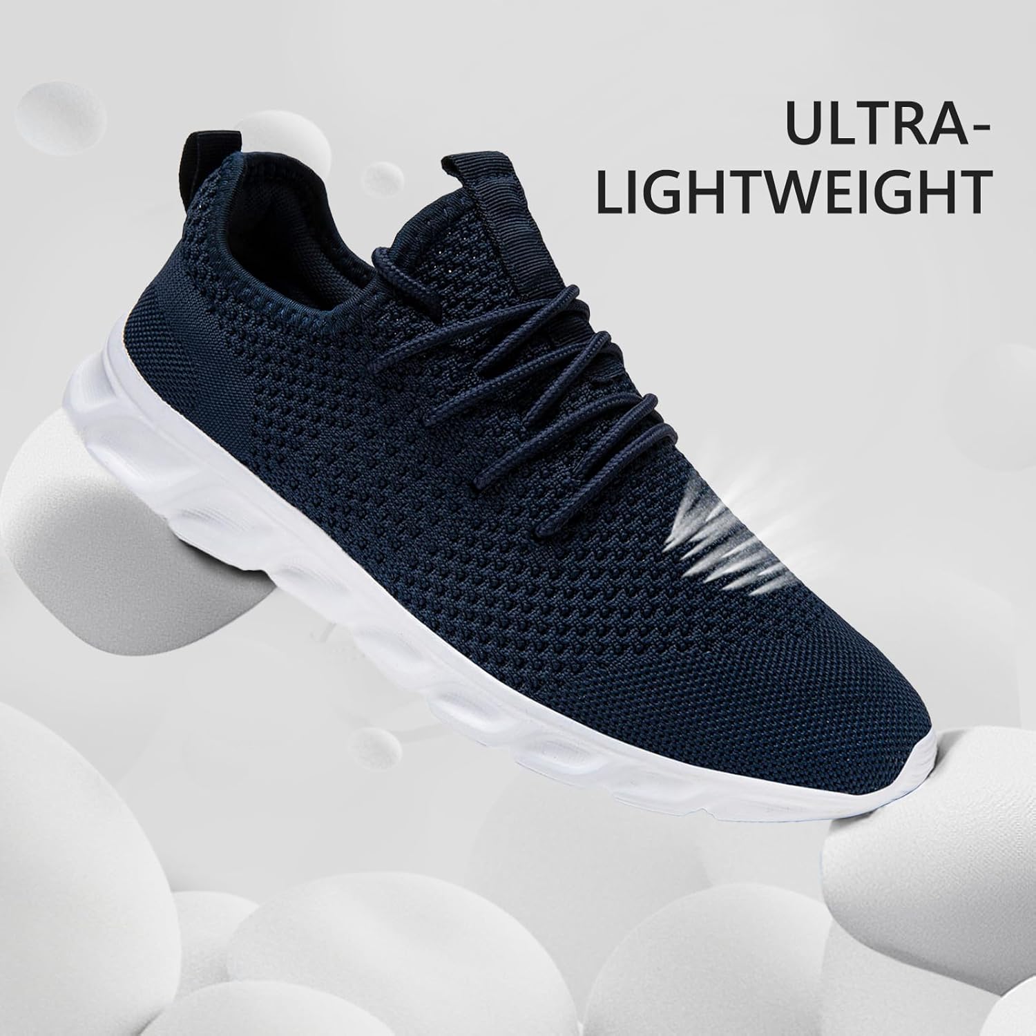 Tvtaop Running Shoes Womens Lightweight Sneakers Tennis Workout Gym Shoes,Blue,Women's Size 6.5 - Image 4